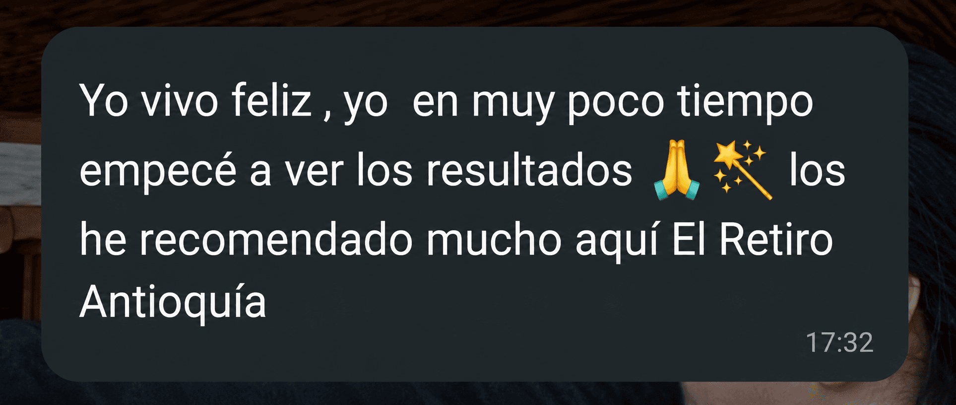 Comentario real de cliente en TikTok sobre Deisy Cuida Tu Cabello